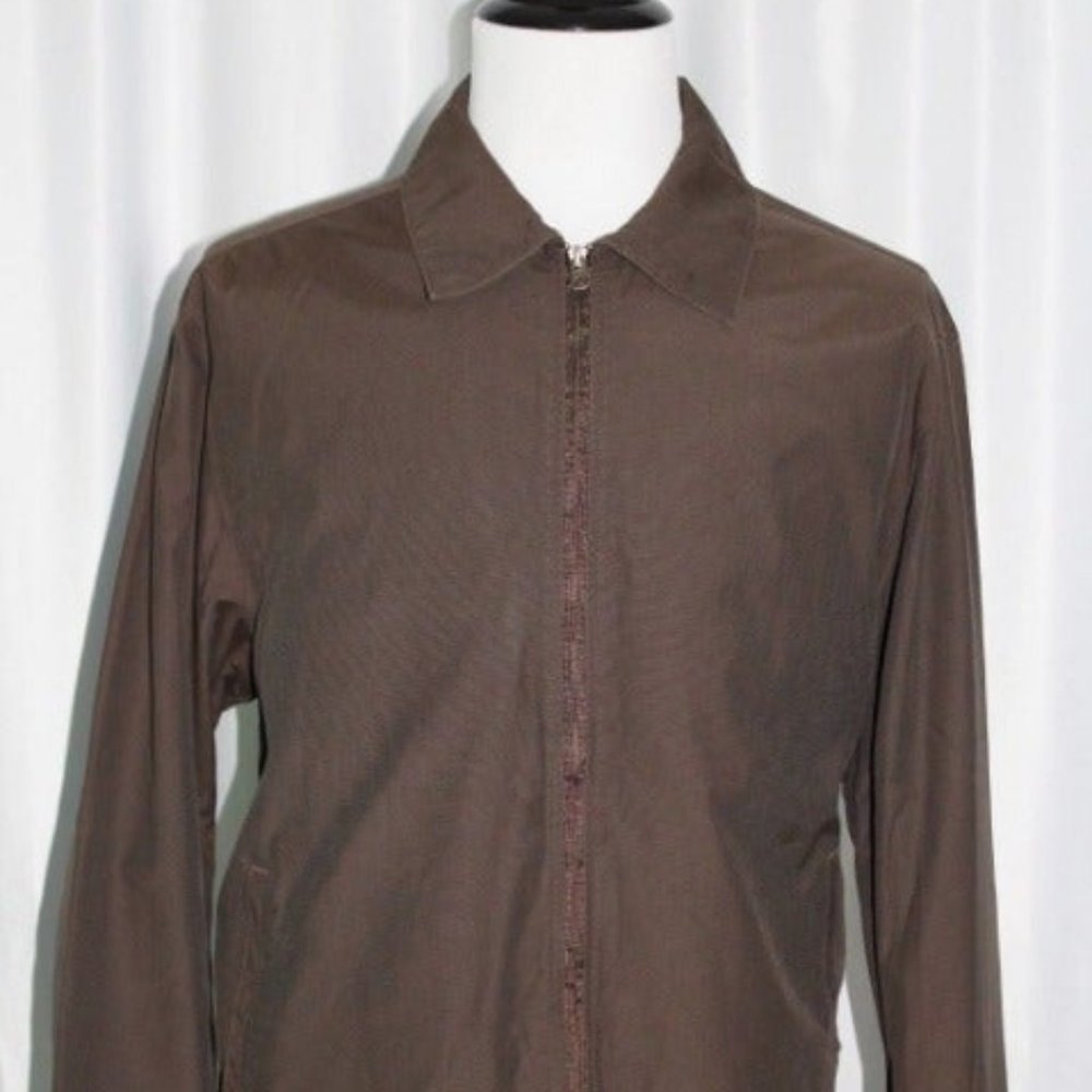 GAP Mens Brown Full Zip Spring Jacket XL